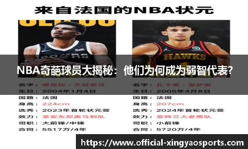 NBA奇葩球员大揭秘：他们为何成为弱智代表？